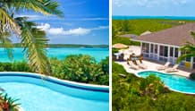 Fresh water pool at Fowl Cay Resort Hill House